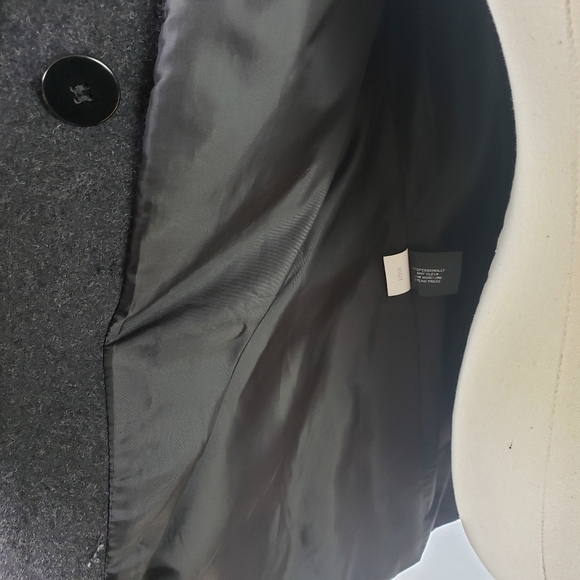 London Fog Womans Wool Pea Coat Size Sm - Picture 6 of 11